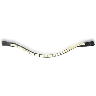 Pannband Square Rhinestone från NovaLine i vegetabiliskt garvat läder  -  från  NovaLine
