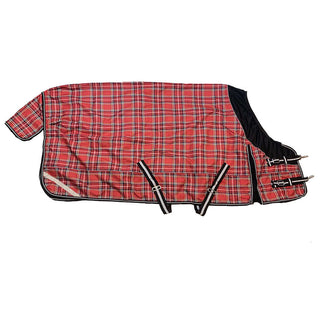 Regntäcke Freedom fleecefoder Röd Tartan - Bästa Passform -  från  NOVA