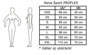 Ryggskydd / Säkerhetsväst Nova Proflex EN 1621-2:2014 -  från  NOVA