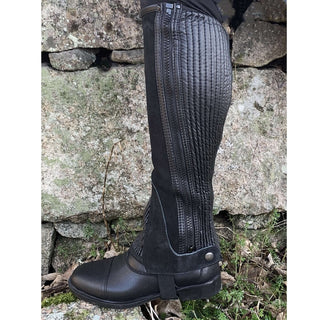Shortchaps Mocka Svart -  från  NOVA
